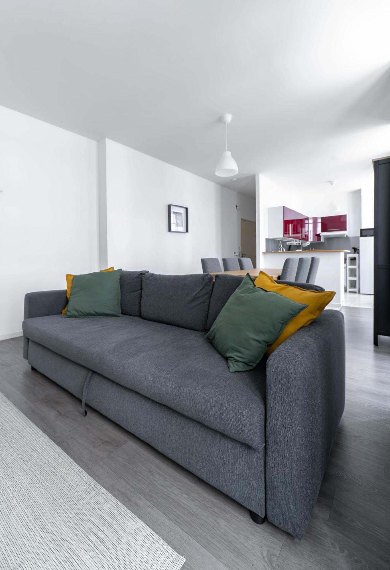 Le Brit - Grand Appartement Design, 3 Chambres, Centre Ville Виши Екстериор снимка