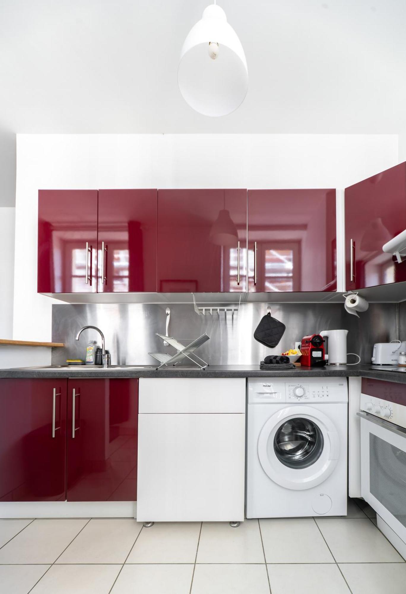 Le Brit - Grand Appartement Design, 3 Chambres, Centre Ville Виши Екстериор снимка